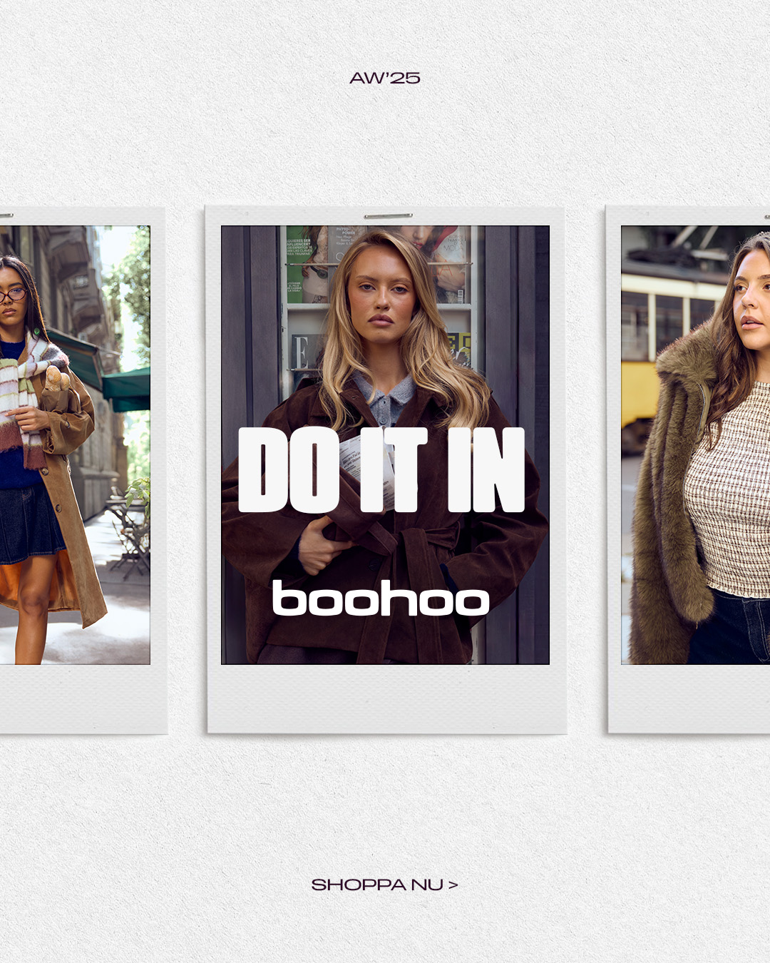 boohoo.com Facebook ad