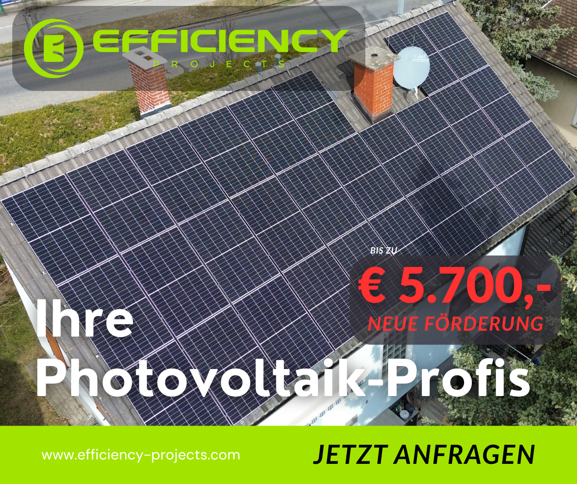 Efficiency Projects GmbH Facebook ad: Ihre Photovoltaik-Anlage vom Profi