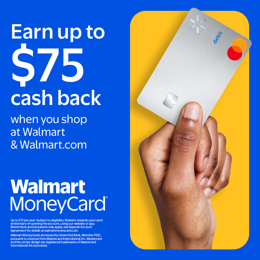 Walmart MoneyCard Facebook ad