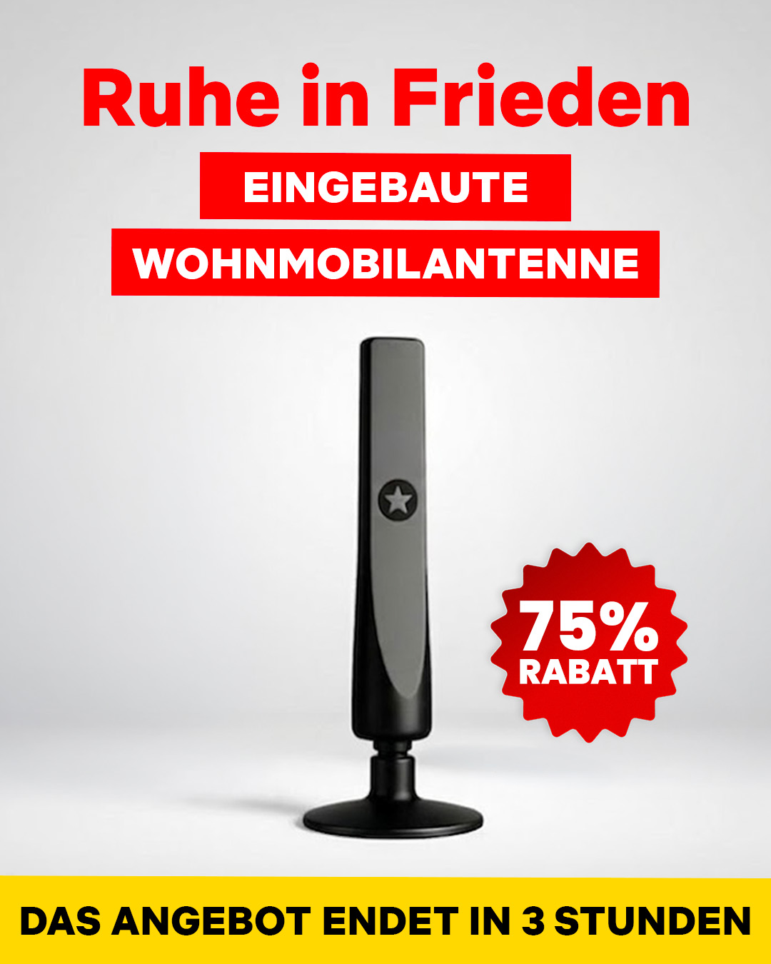 Wavemax - For Smarter Television Facebook ad: Wohnmobilbesitzer steigen auf dieses Produkt um