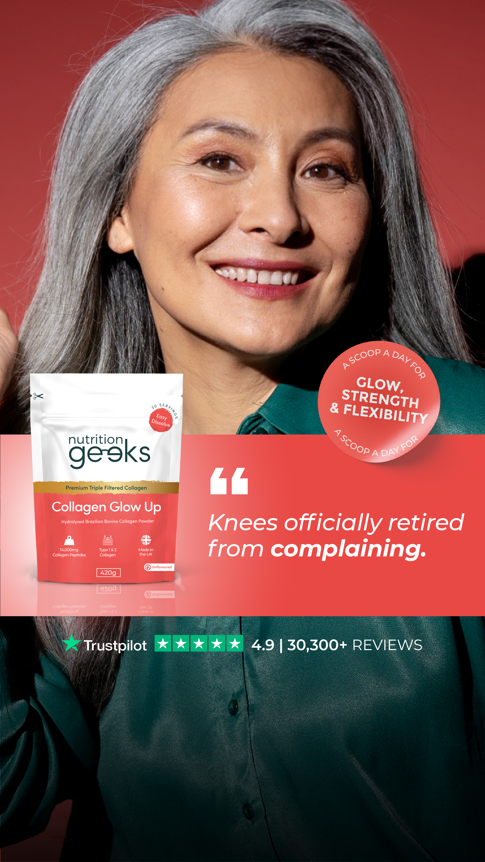 Nutrition Geeks Facebook ad