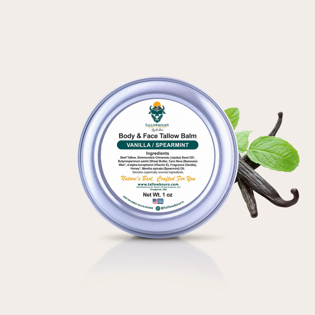 Tallowbourn Facebook ad: Your skin deserves a little extra care, so…