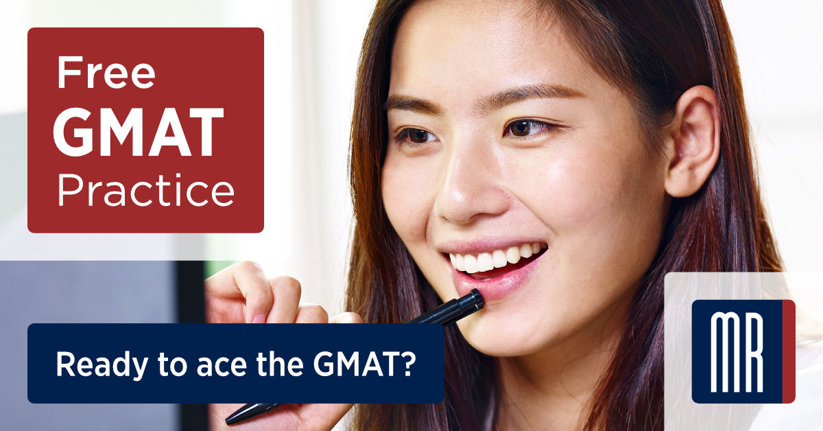 Manhattan Review Facebook ad: Crack GMAT with Practice Questions