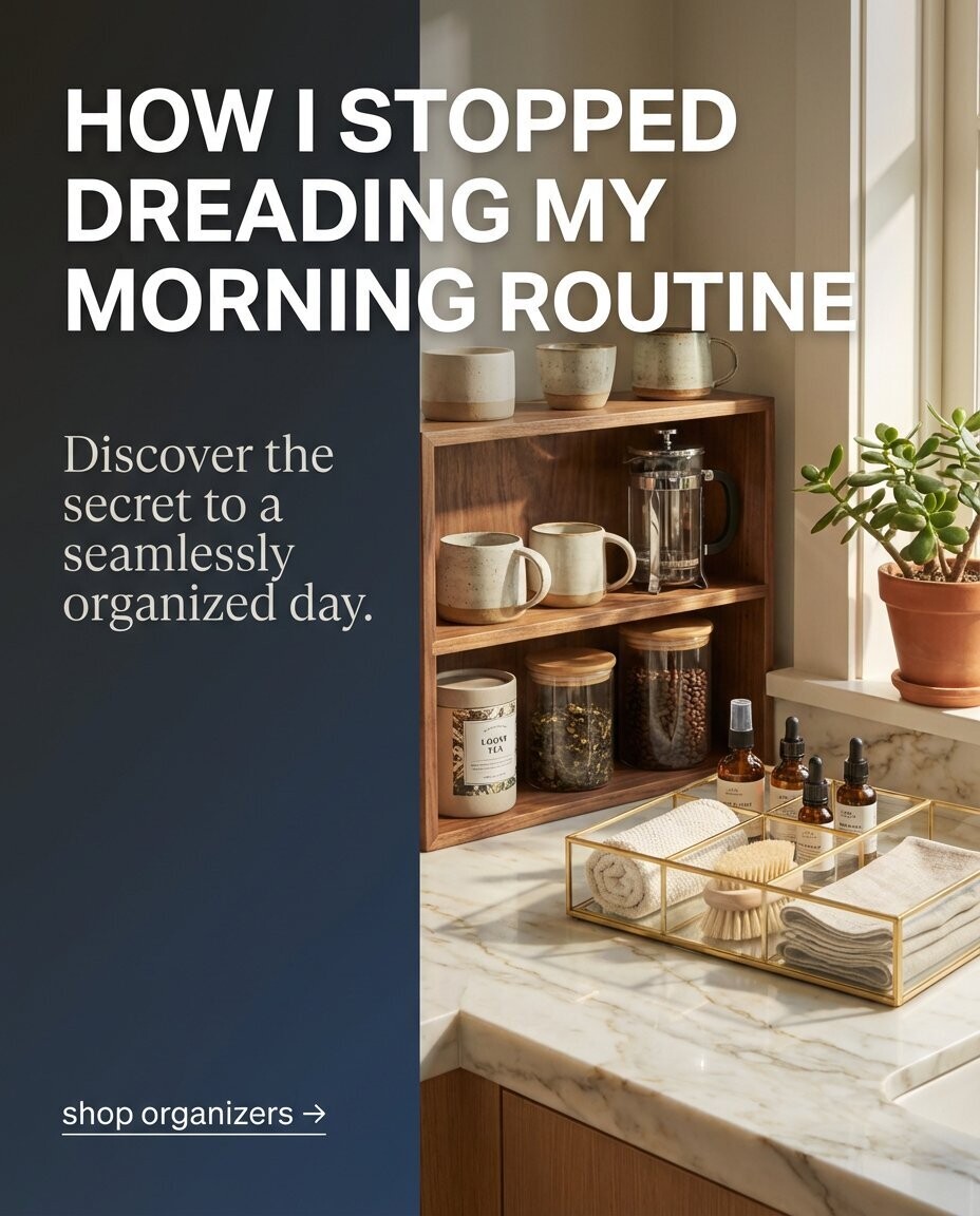 Deal Finder CA Facebook ad: Countertop Organizers That Save Space!