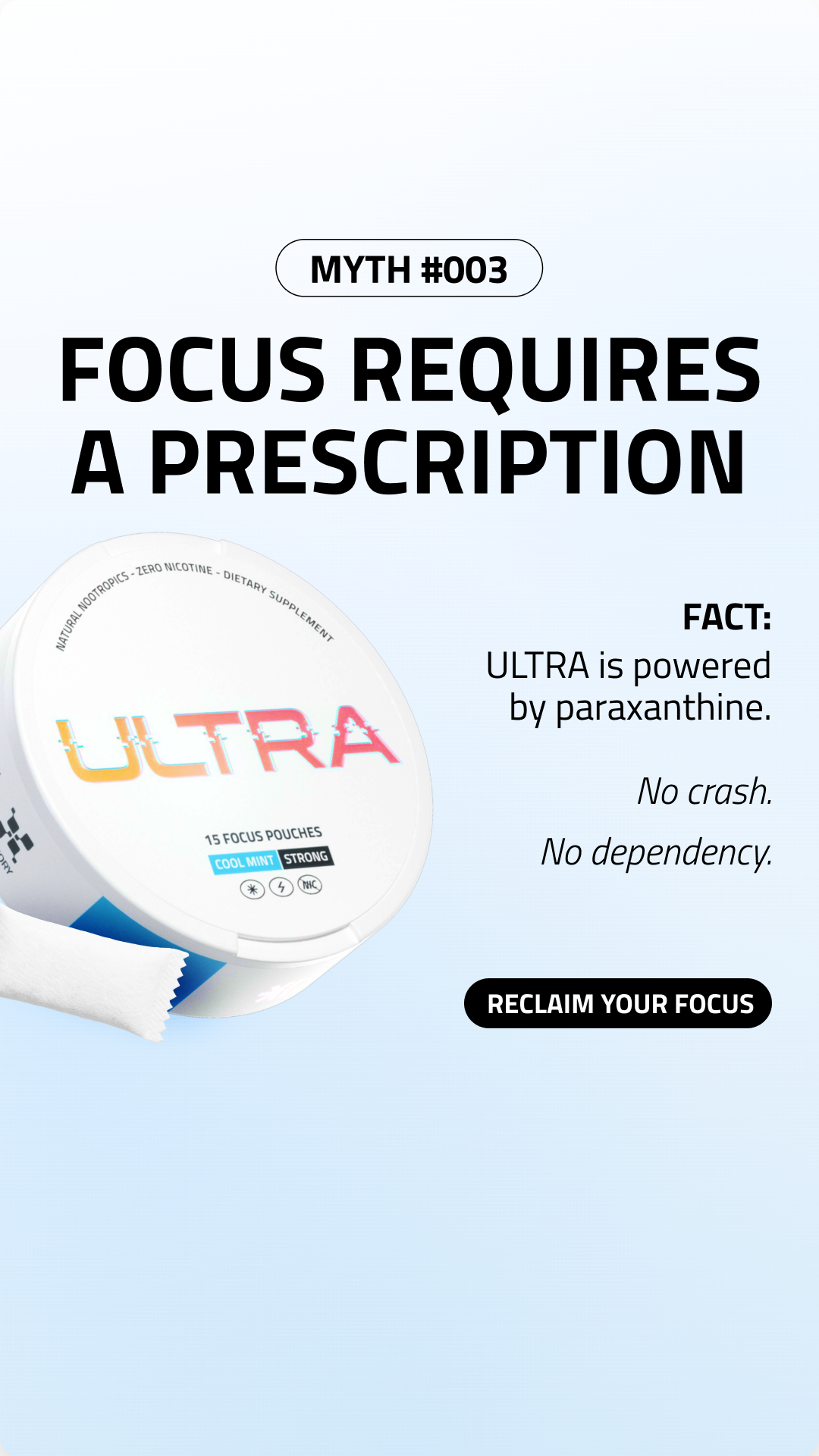 Ultra Pouches Facebook ad
