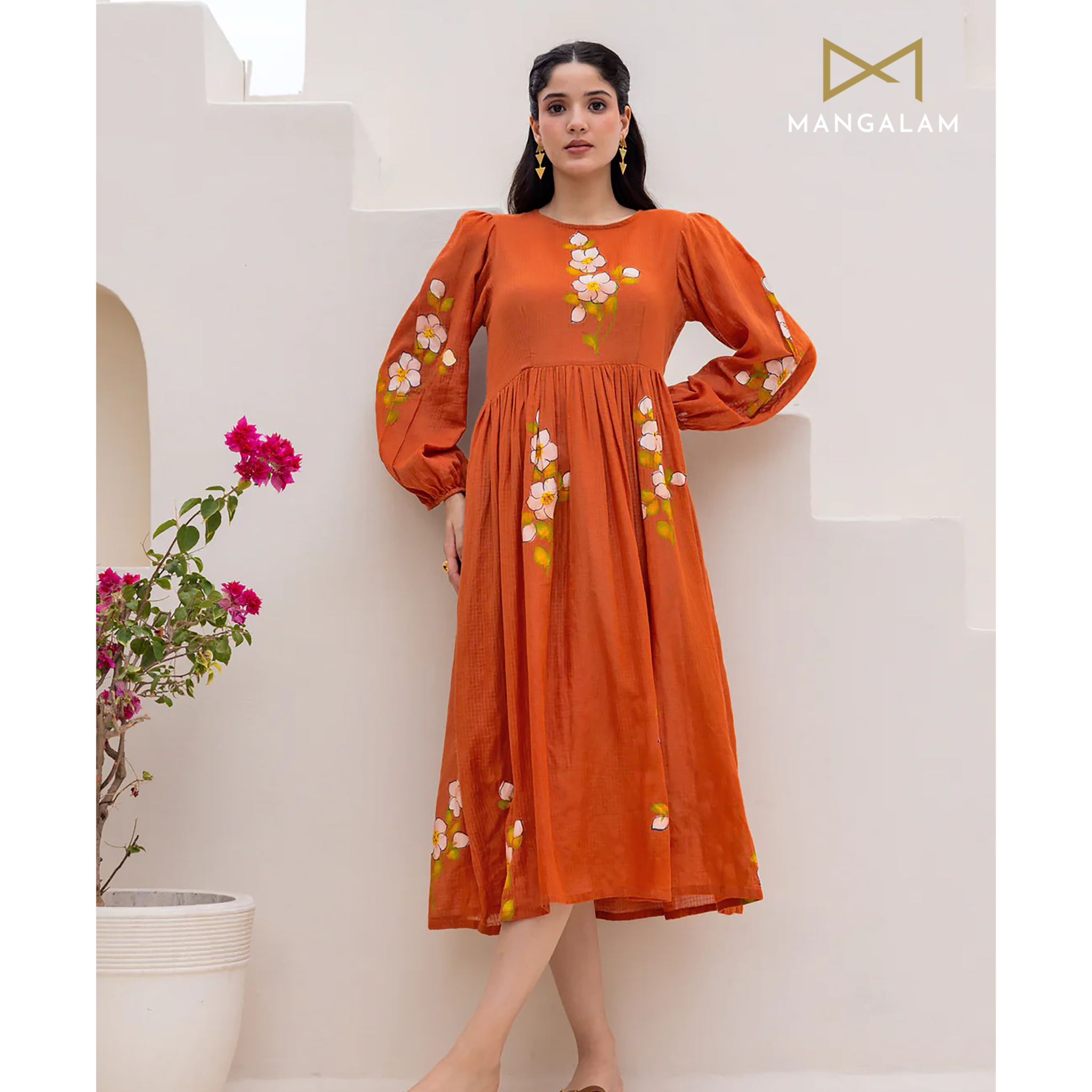 Mangalam Designer Pvt. Ltd. Facebook ad: A blend of culture, colour, and class.