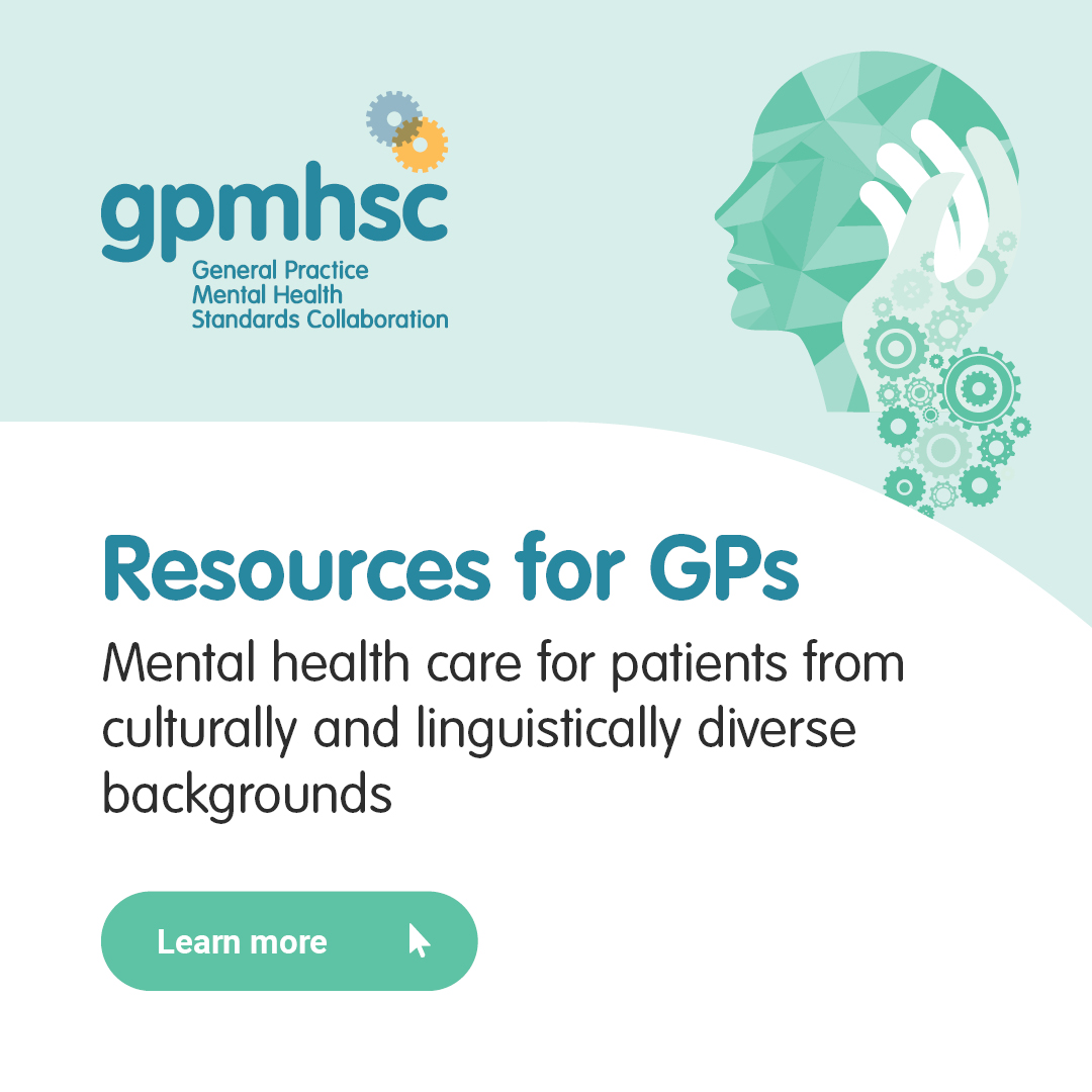RACGP Facebook ad: Visit the GPMHSC Specific Populations Resource Hub and…