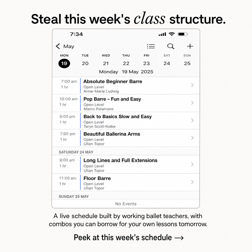 Dance Masterclass Facebook ad