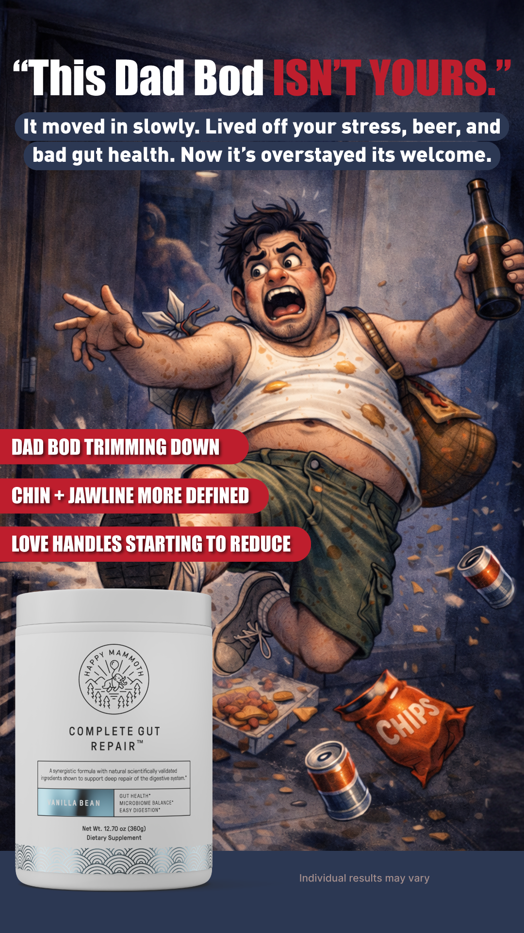 Happy Mammoth EU Facebook ad