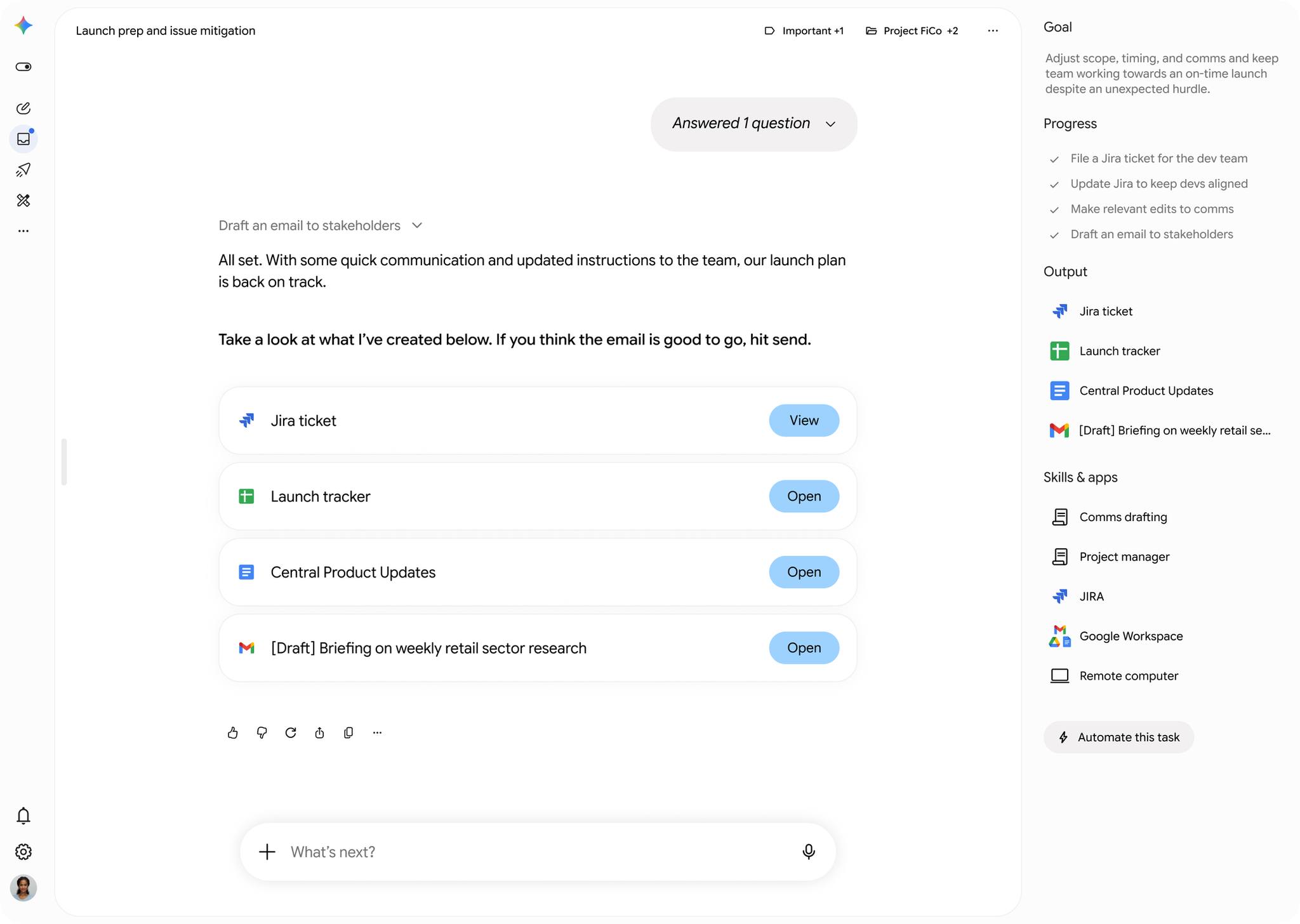 Google Cloud Facebook ad