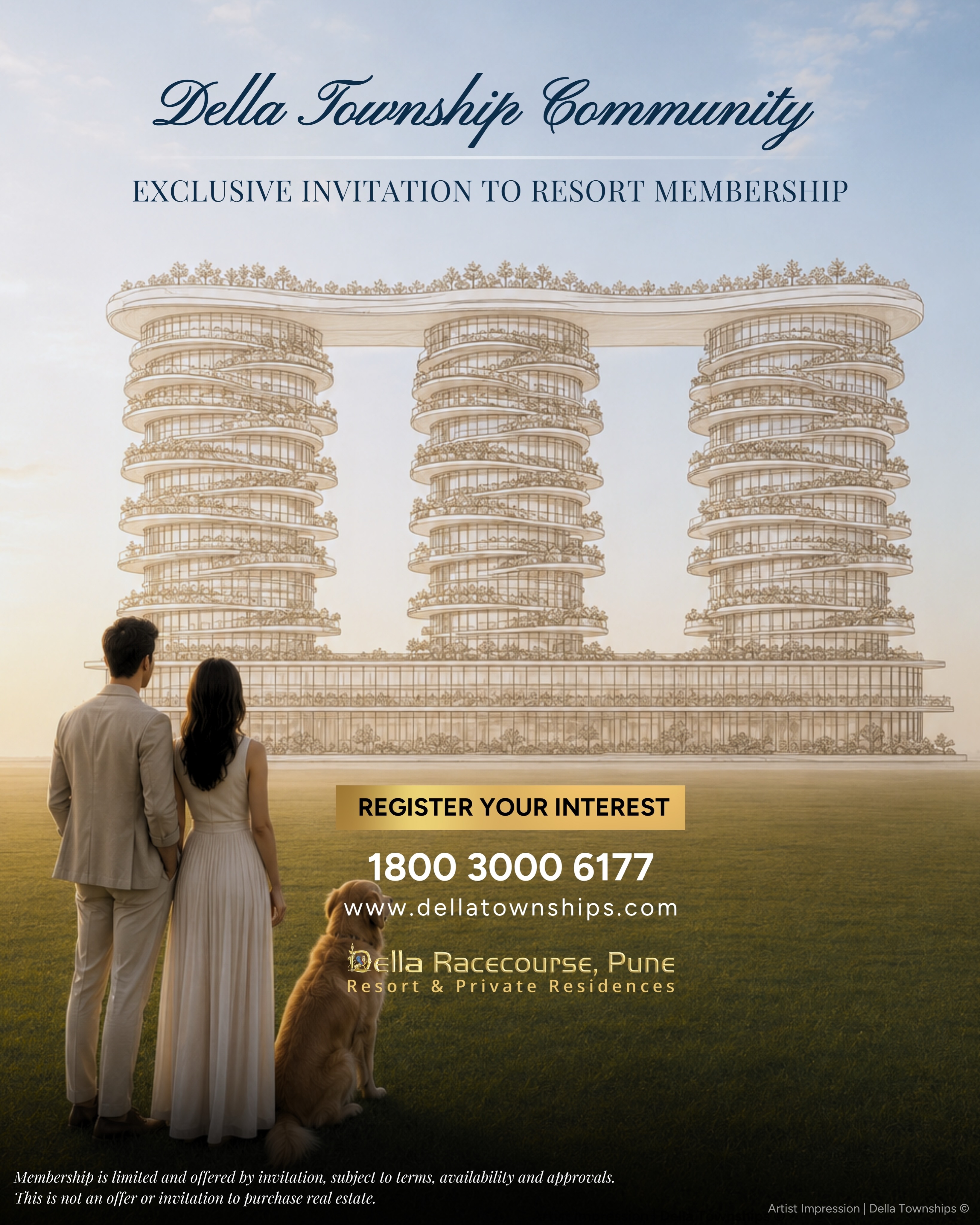 Della Townships Facebook ad: The Europe Experience.