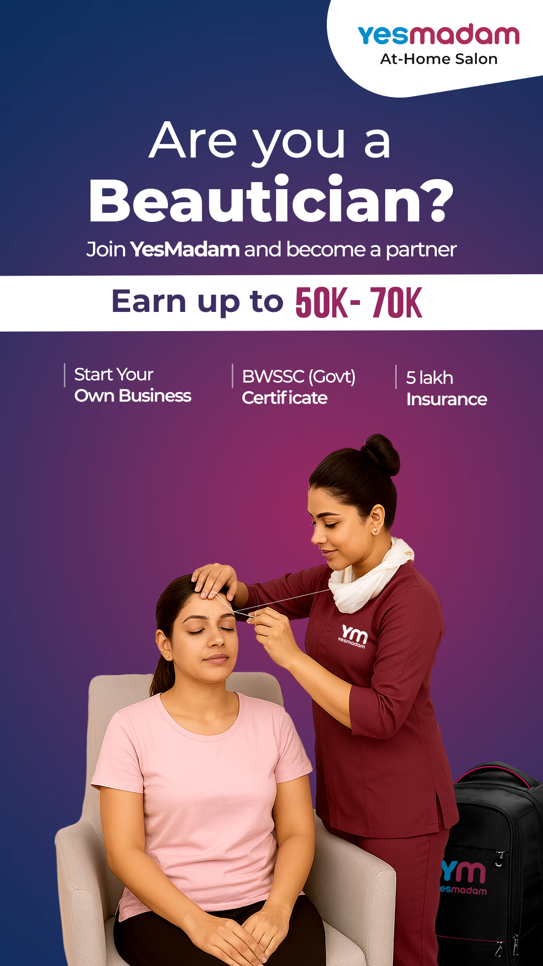 Yes Madam - Awards and Recognition Facebook ad