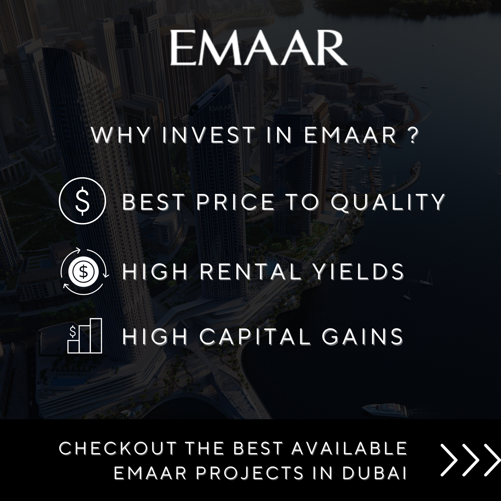 Eminence Real Estate Facebook ad: Want to Grow Your Money?