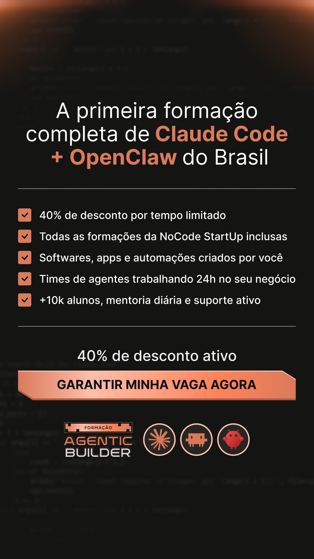 No Code Start Up Facebook ad