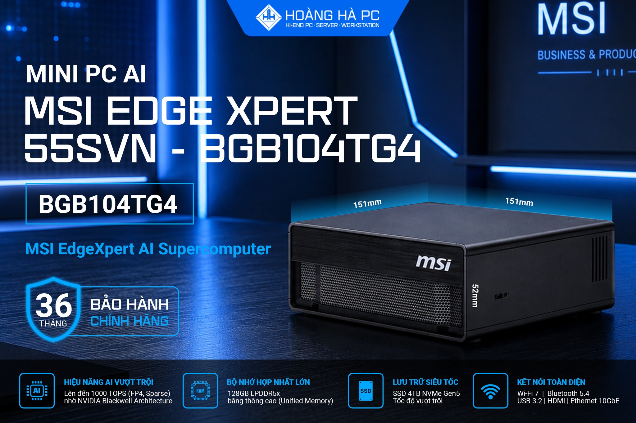 HOÀNG HÀ PC Facebook ad: SỨC MẠNH SIÊU MÁY TÍNH AI - GÓI…