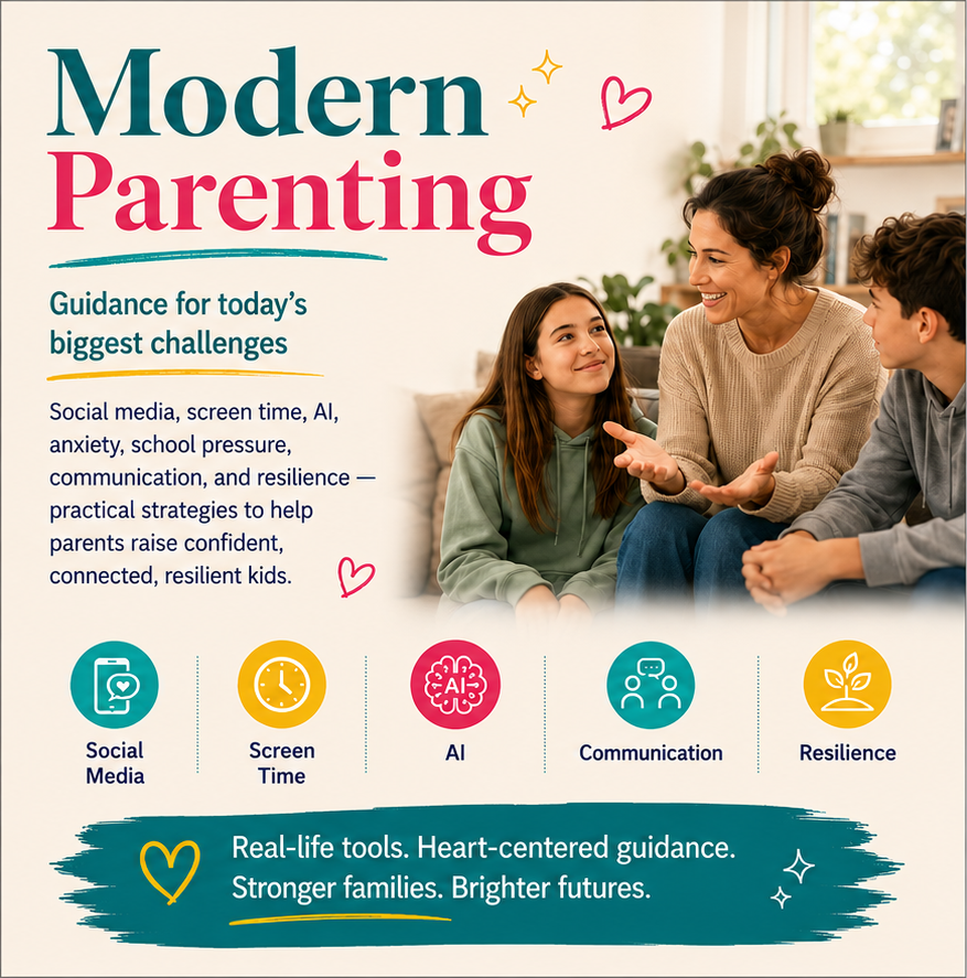Kris Kelly, Author, Intentional Modern Parenting Facebook ad