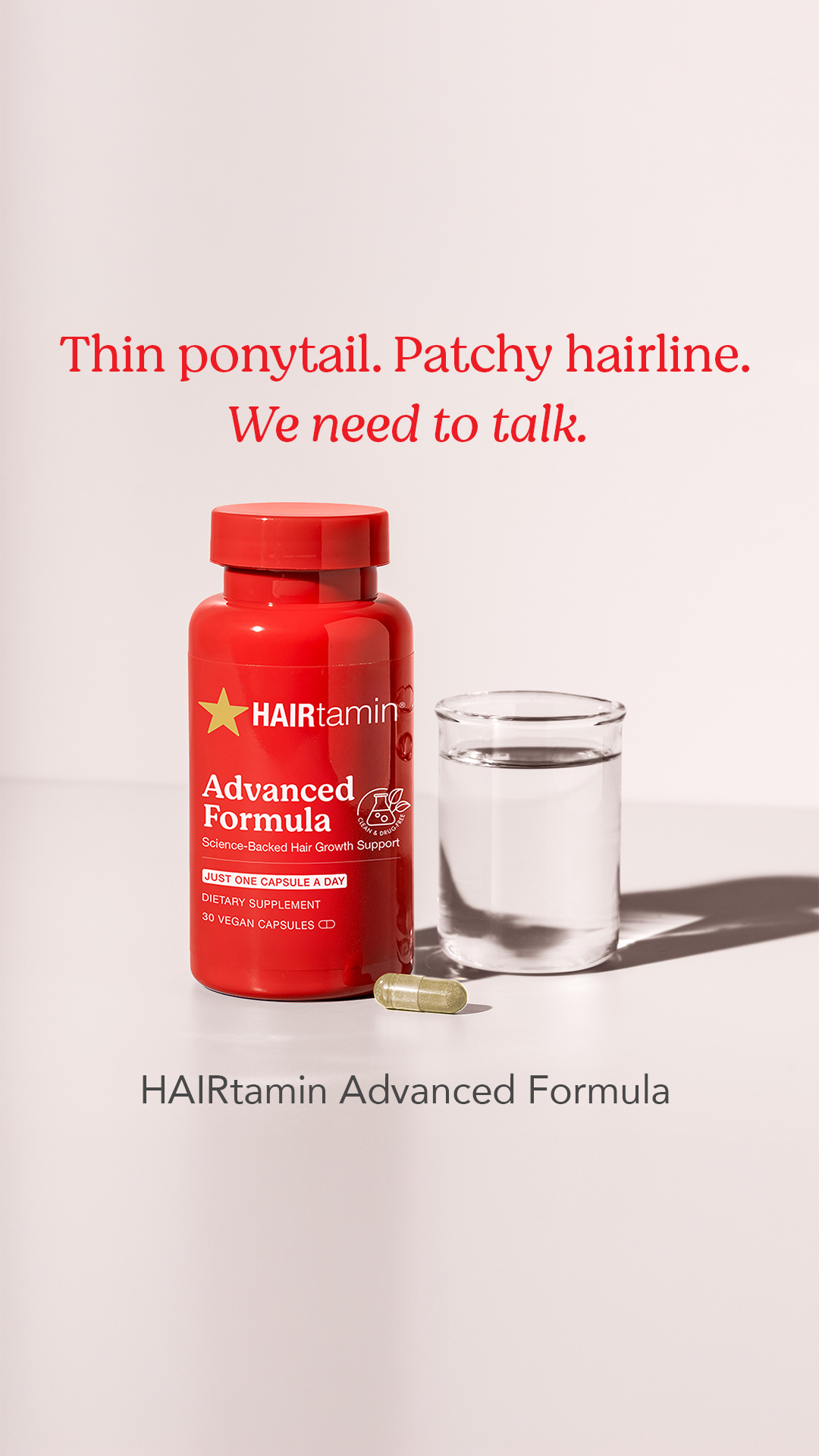HAIRtamin Facebook ad