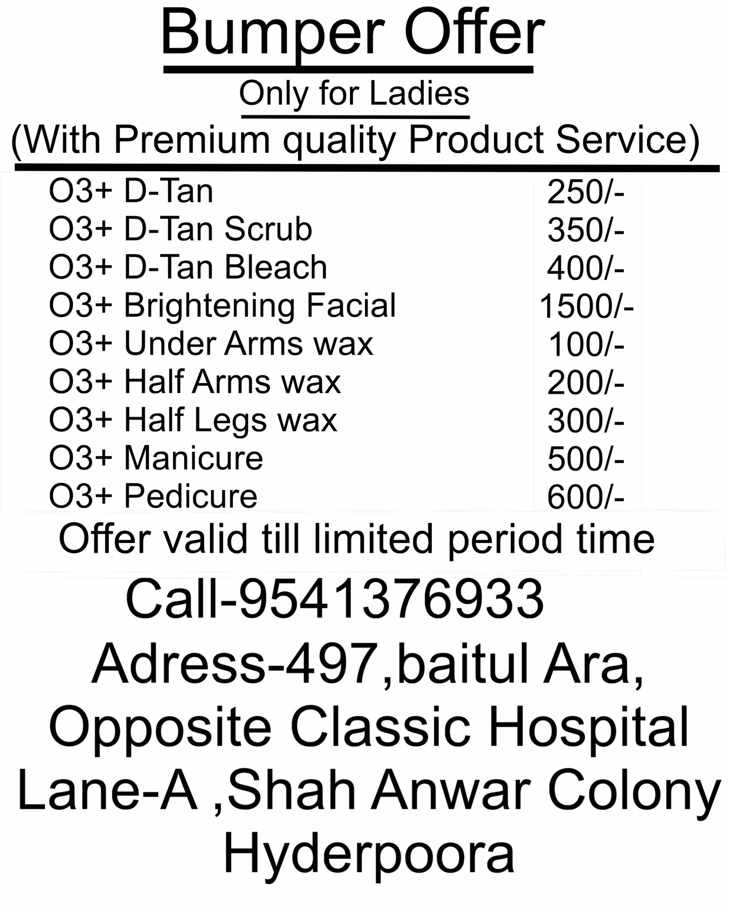 lorealsalonhyderpora Facebook ad