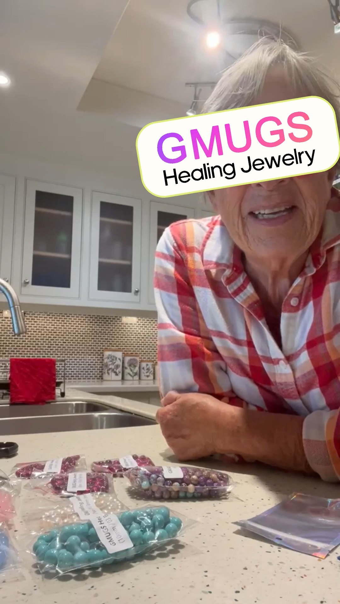 GMUGS Healing Jewelry Facebook ad: Customer-approved quality! Natural gemstone beads at…