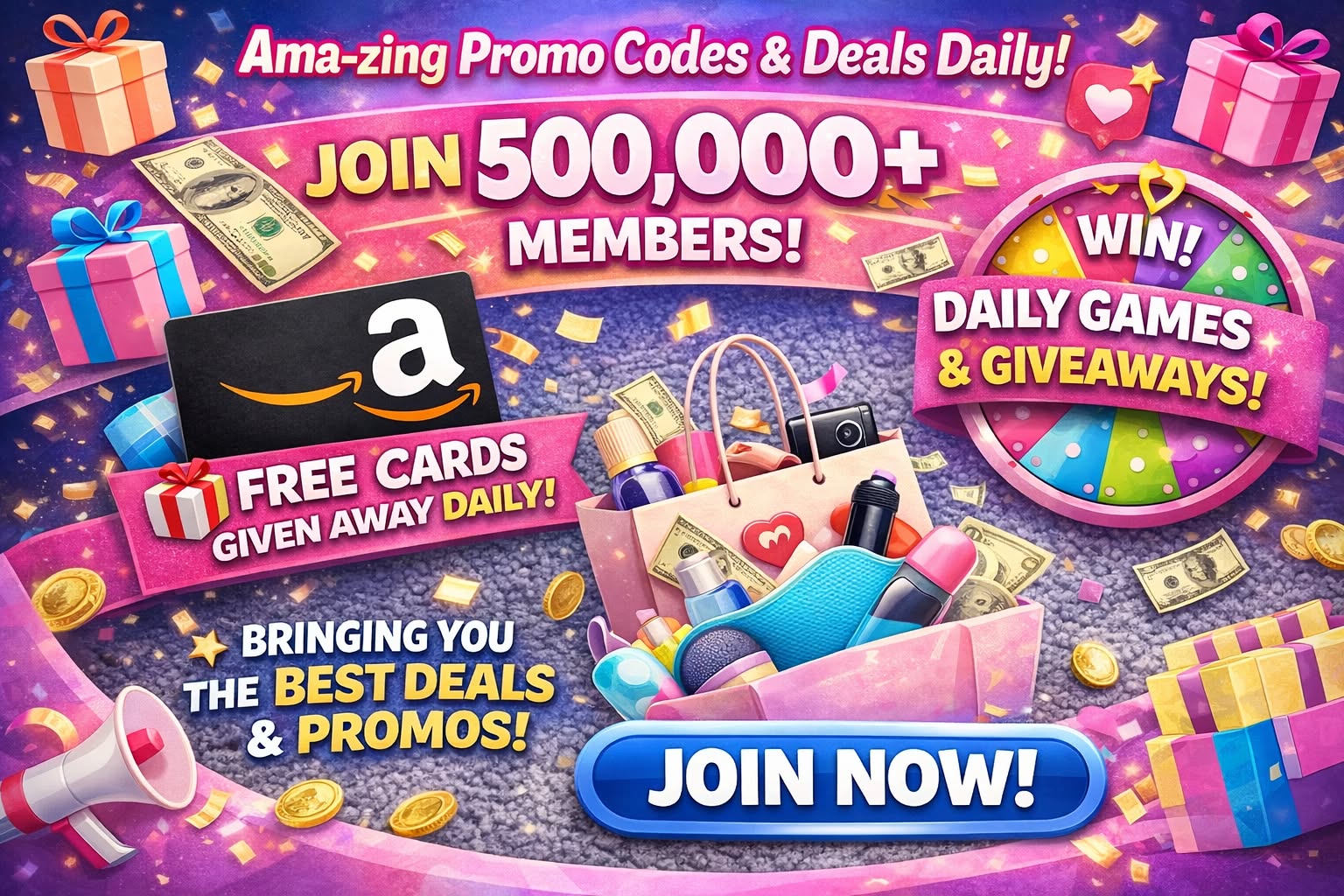 Ama-Zing Promo Codes & Deals Facebook ad