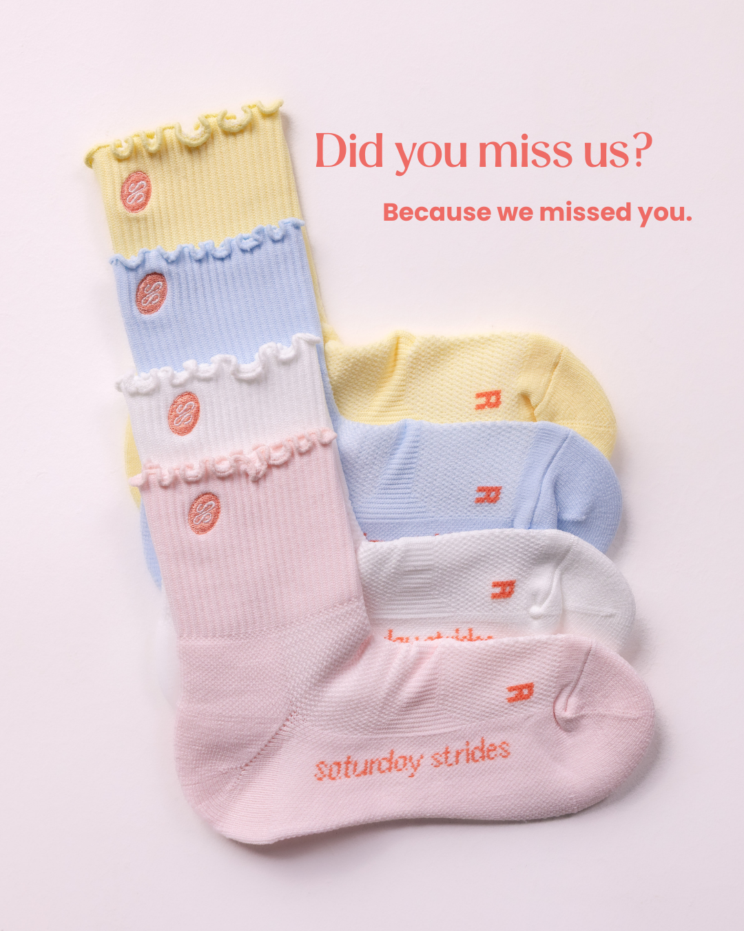 Saturday Strides Facebook ad