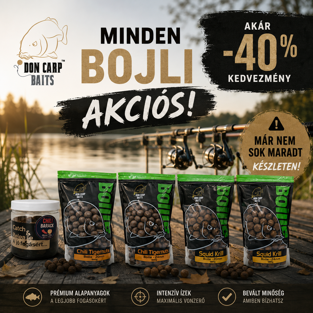 Don Carp Baits - A jó fogásért Facebook ad: Próbáld ki most!