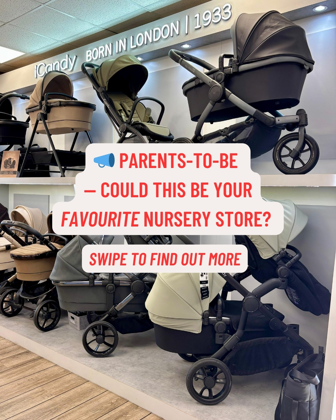 Affordable Baby Facebook ad: Parents-to-be, could this be your favourite nursery store?