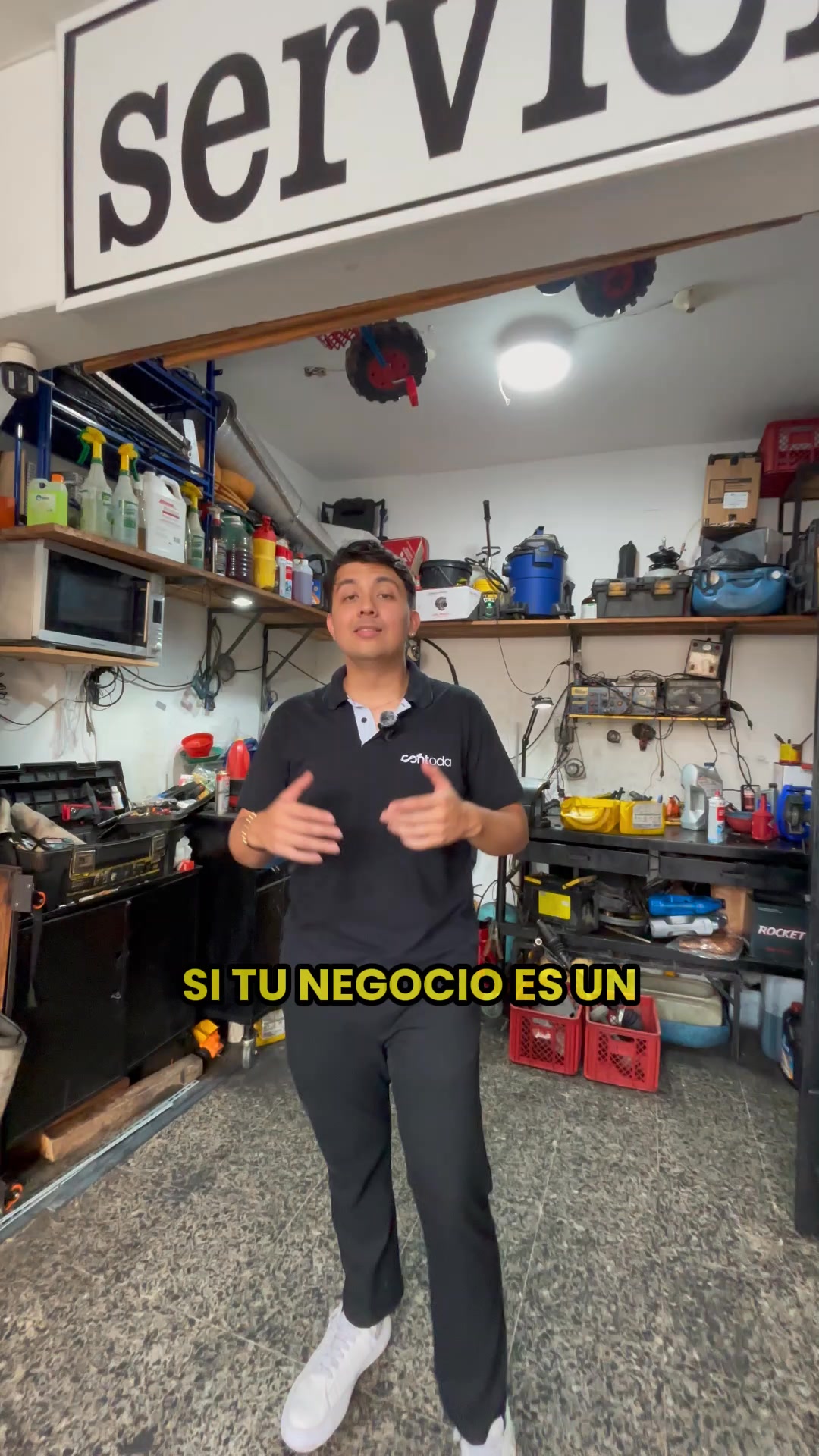 Contoda Facebook ad: Tu negocio al siguiente nivel CONTODA