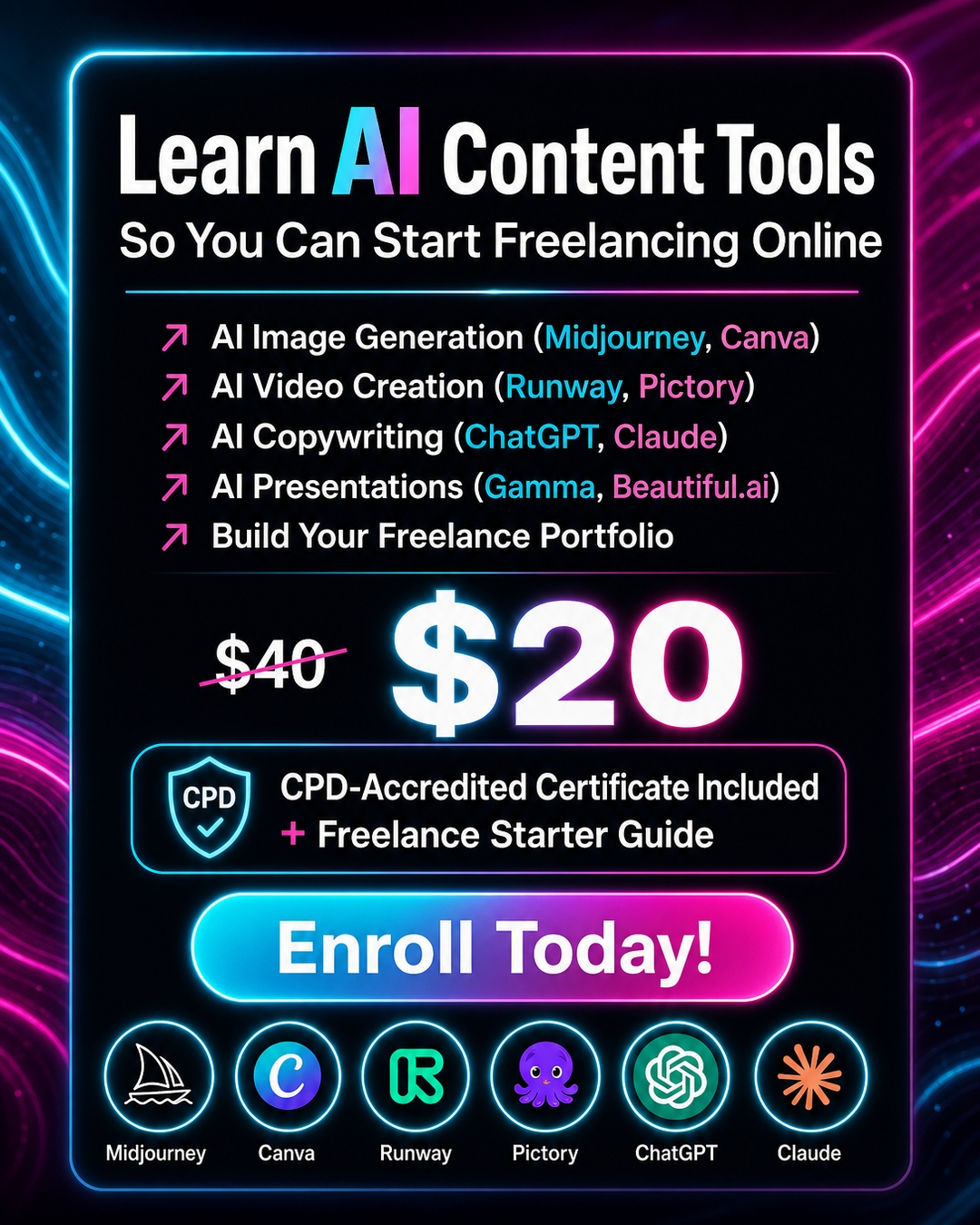 AI Simplified Facebook ad