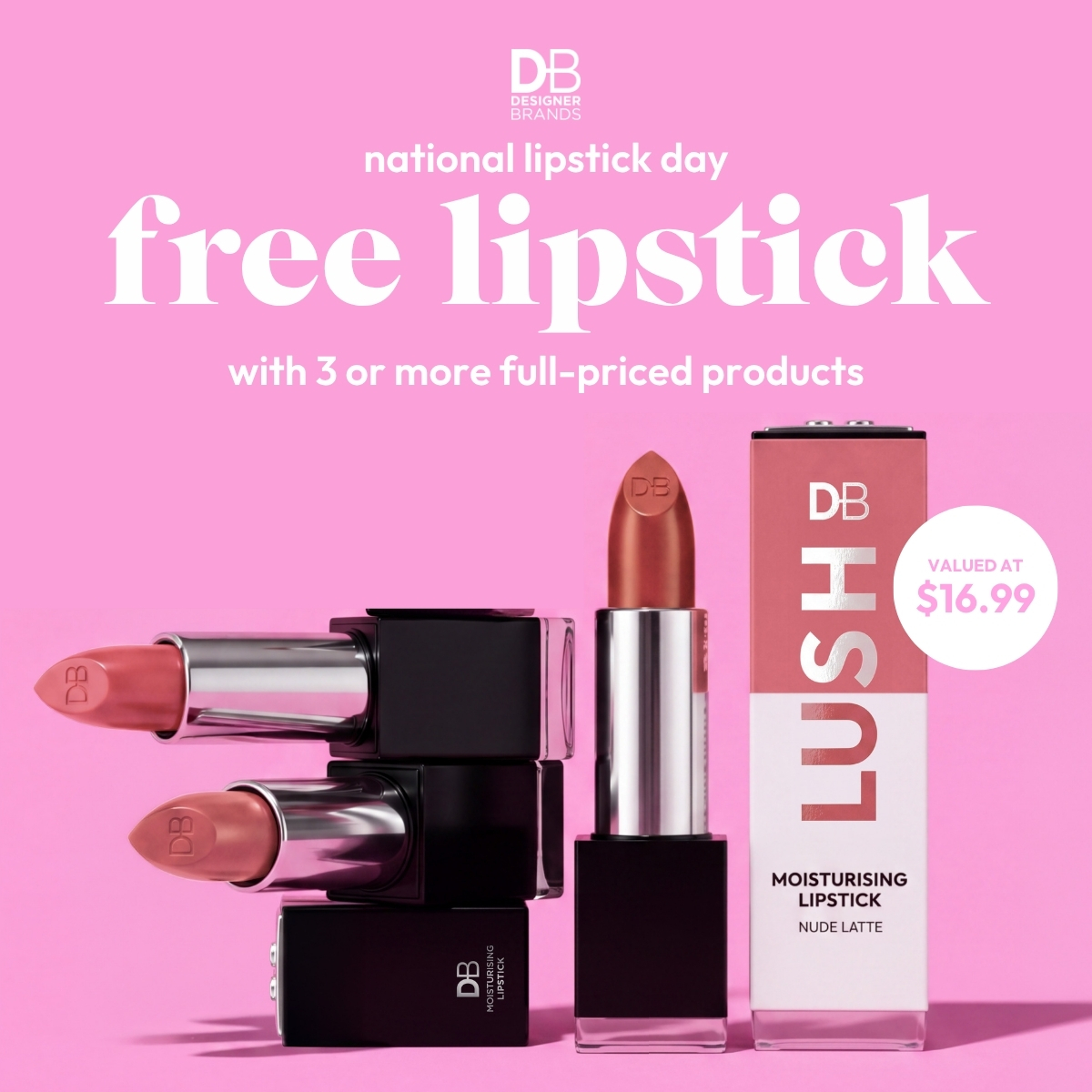 Designer Brands Cosmetics Facebook ad