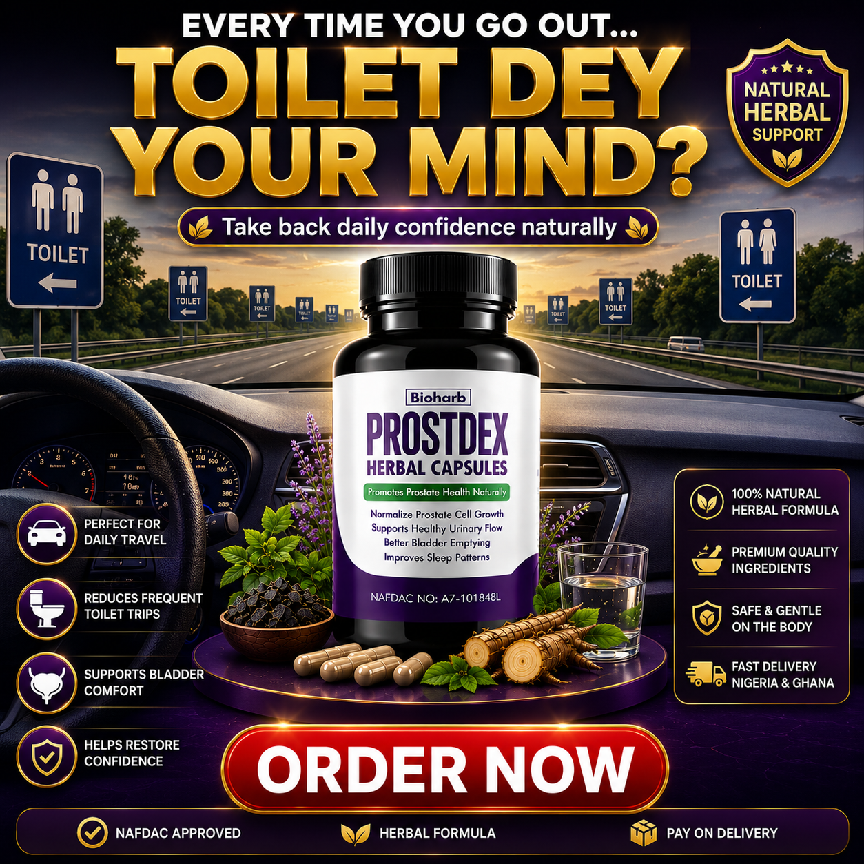 Prostate Healthcare Facebook ad: ππ% ππππππππ πππππ + π
πππβ¦