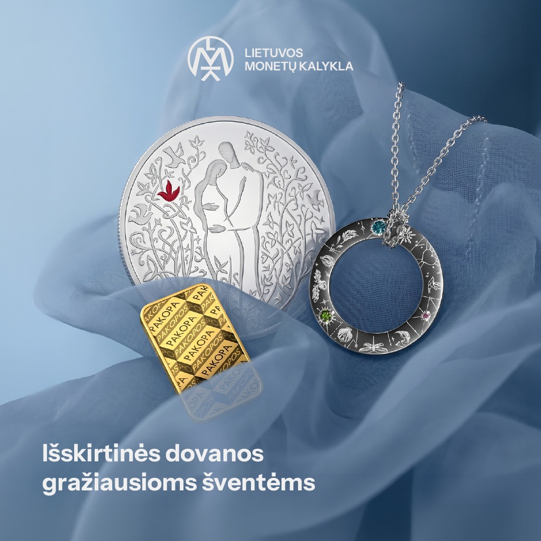 Lietuvos monetų kalykla Facebook ad: Ieškote dovanos ypatingai progai, kuri taptų ilgalaike…