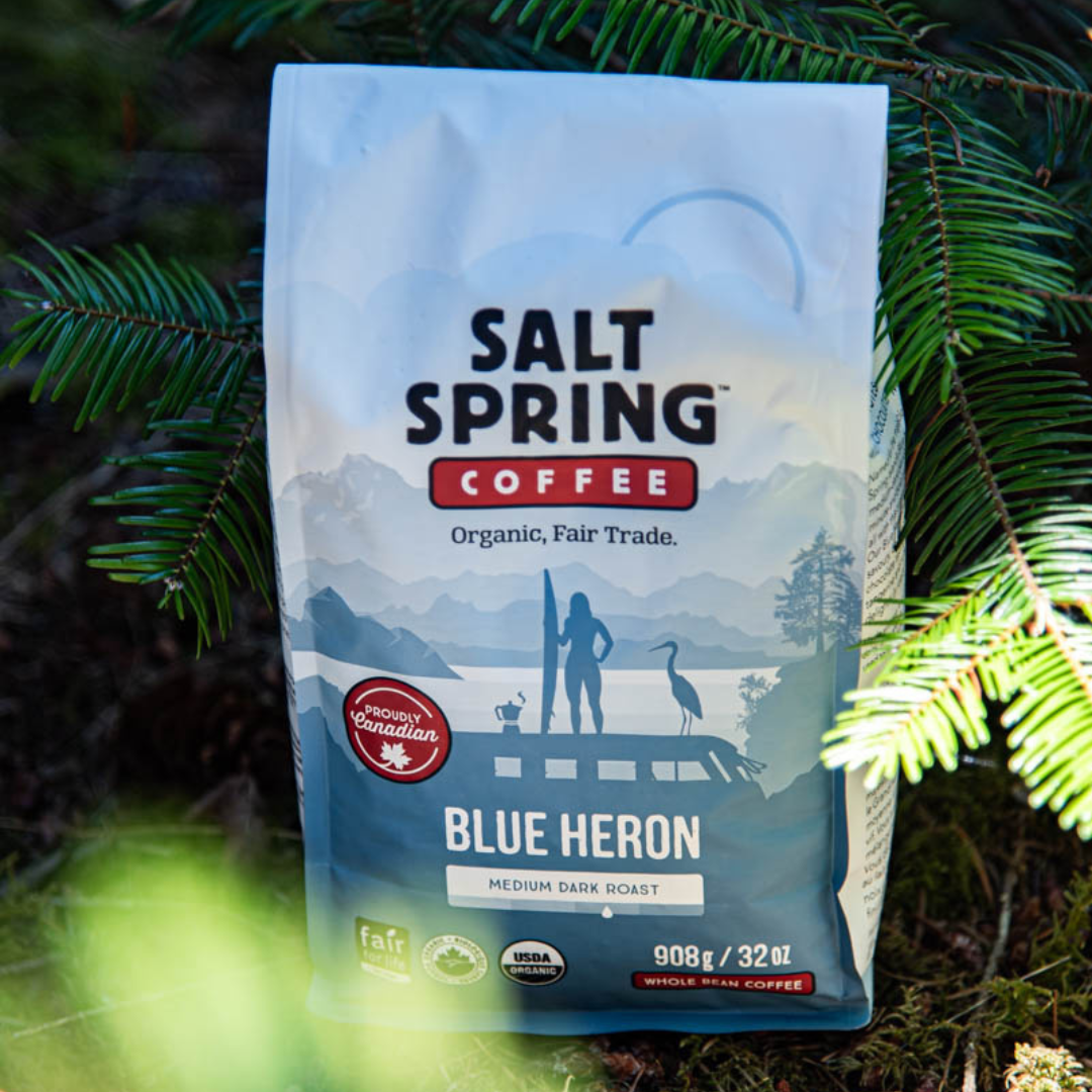 Salt Spring Coffee Facebook ad