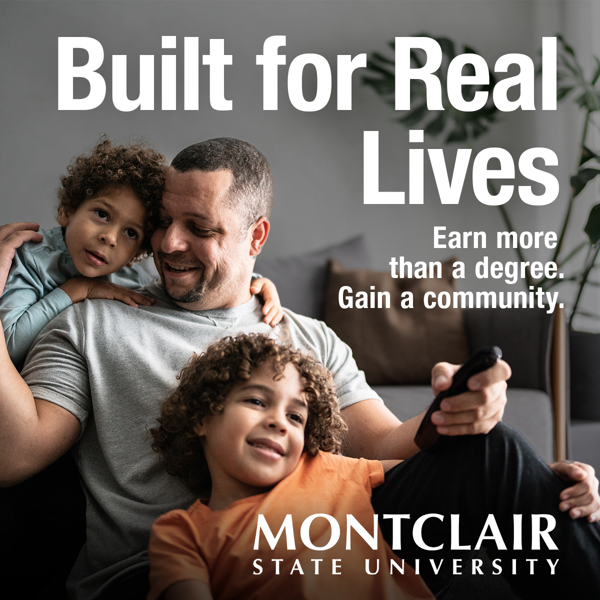 Montclair State University Online Facebook ad