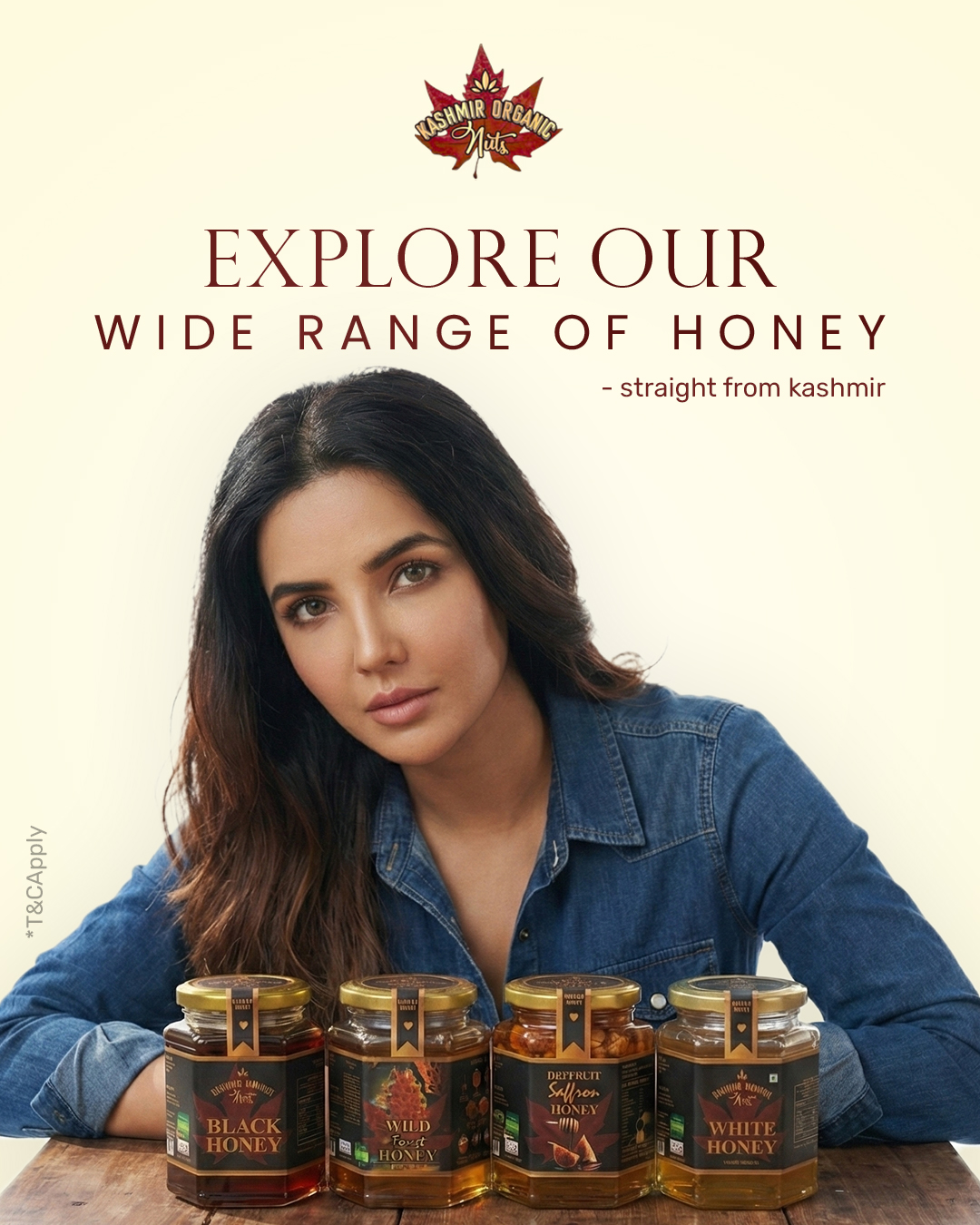 Kashmir organic nuts  Facebook ad