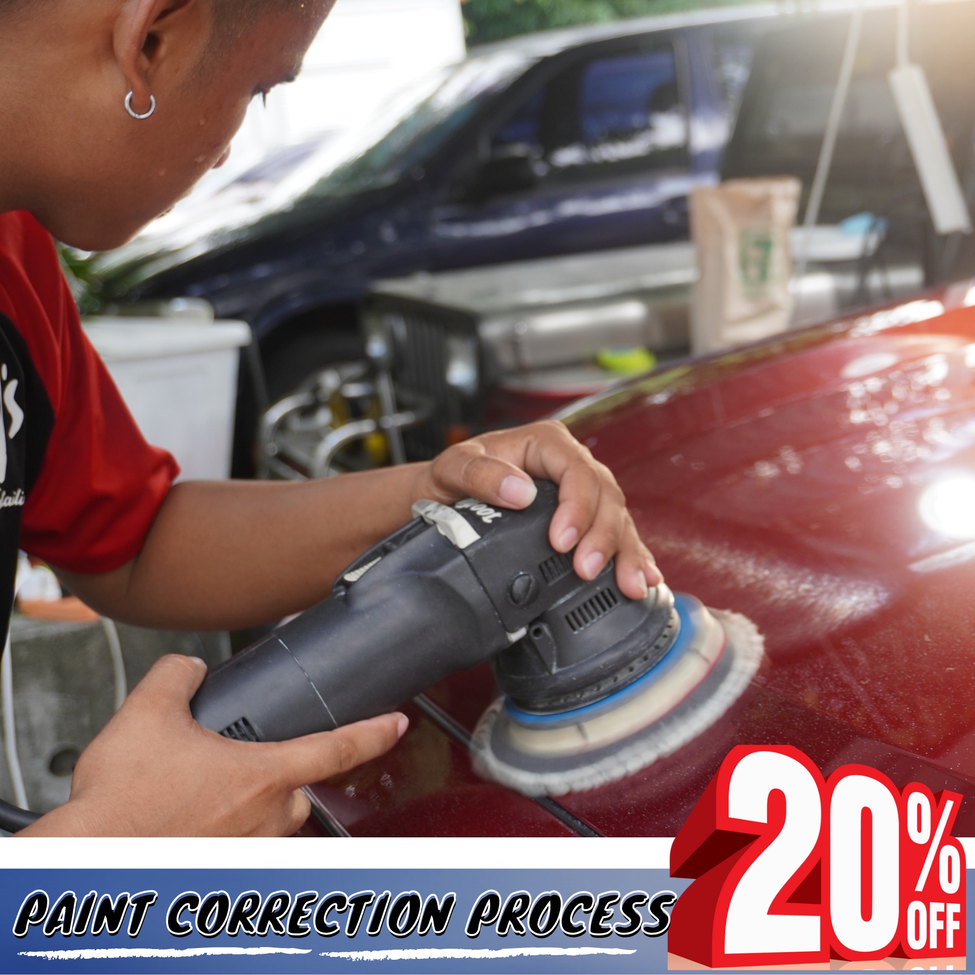 JV's Auto Detailing Facebook ad: Coat now, Pay later