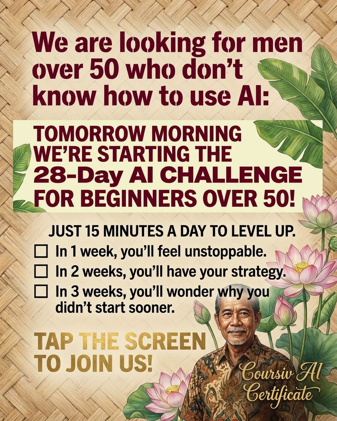 AI Essentials Facebook ad