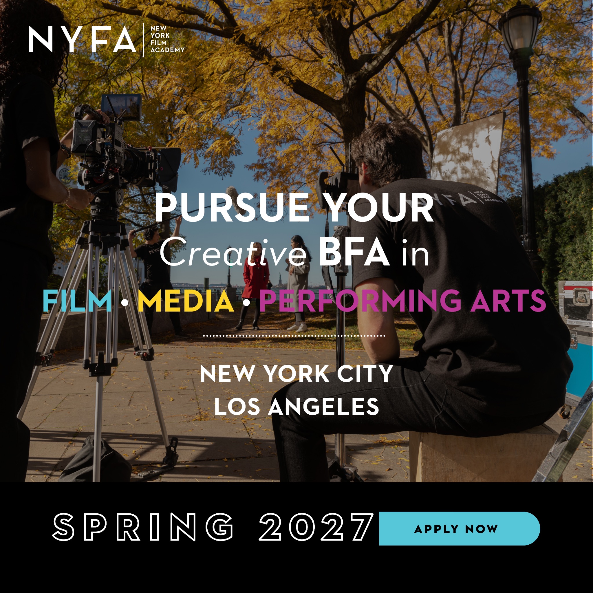 New York Film Academy Facebook ad