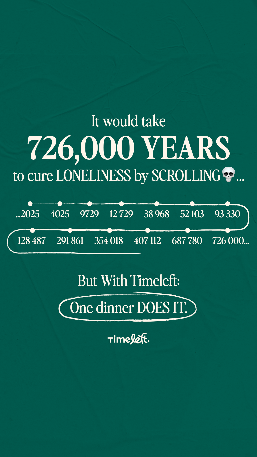 Timeleft Global Facebook ad