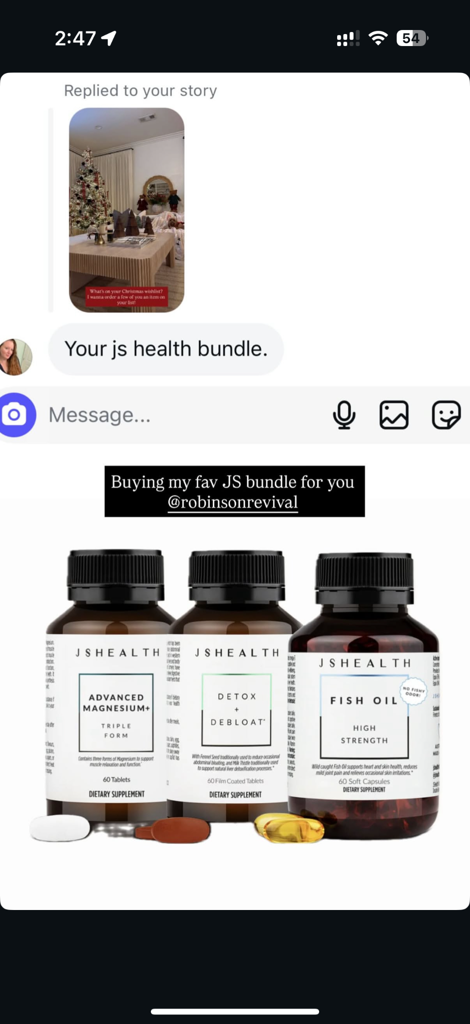 Krista Horton Facebook ad