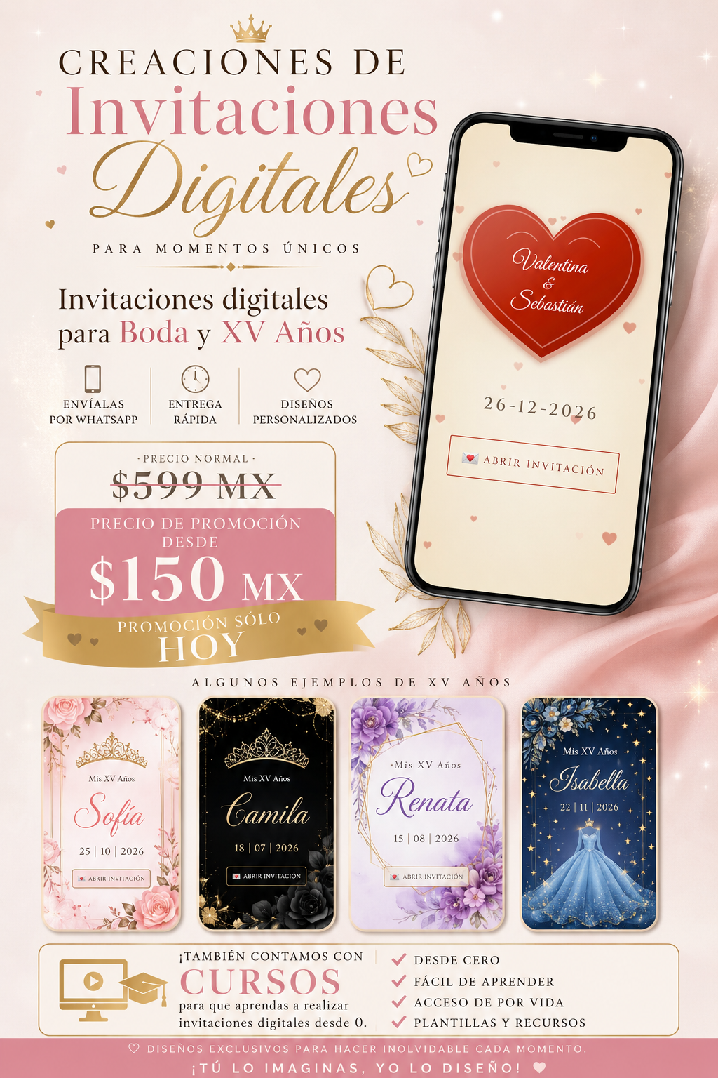 Creaciones Manitas Facebook ad: Chatea con nosotros