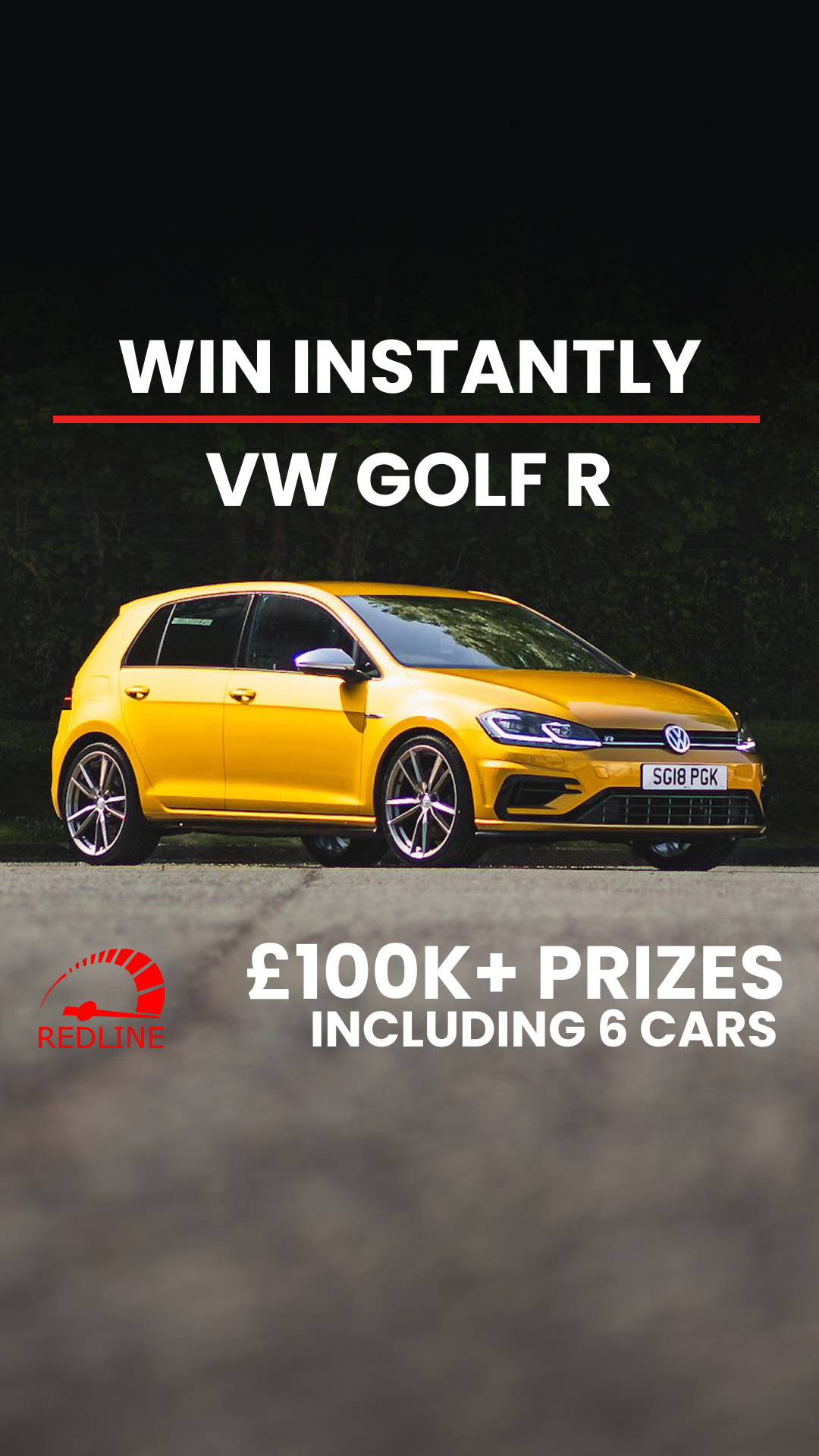 Redline Competitions Facebook ad