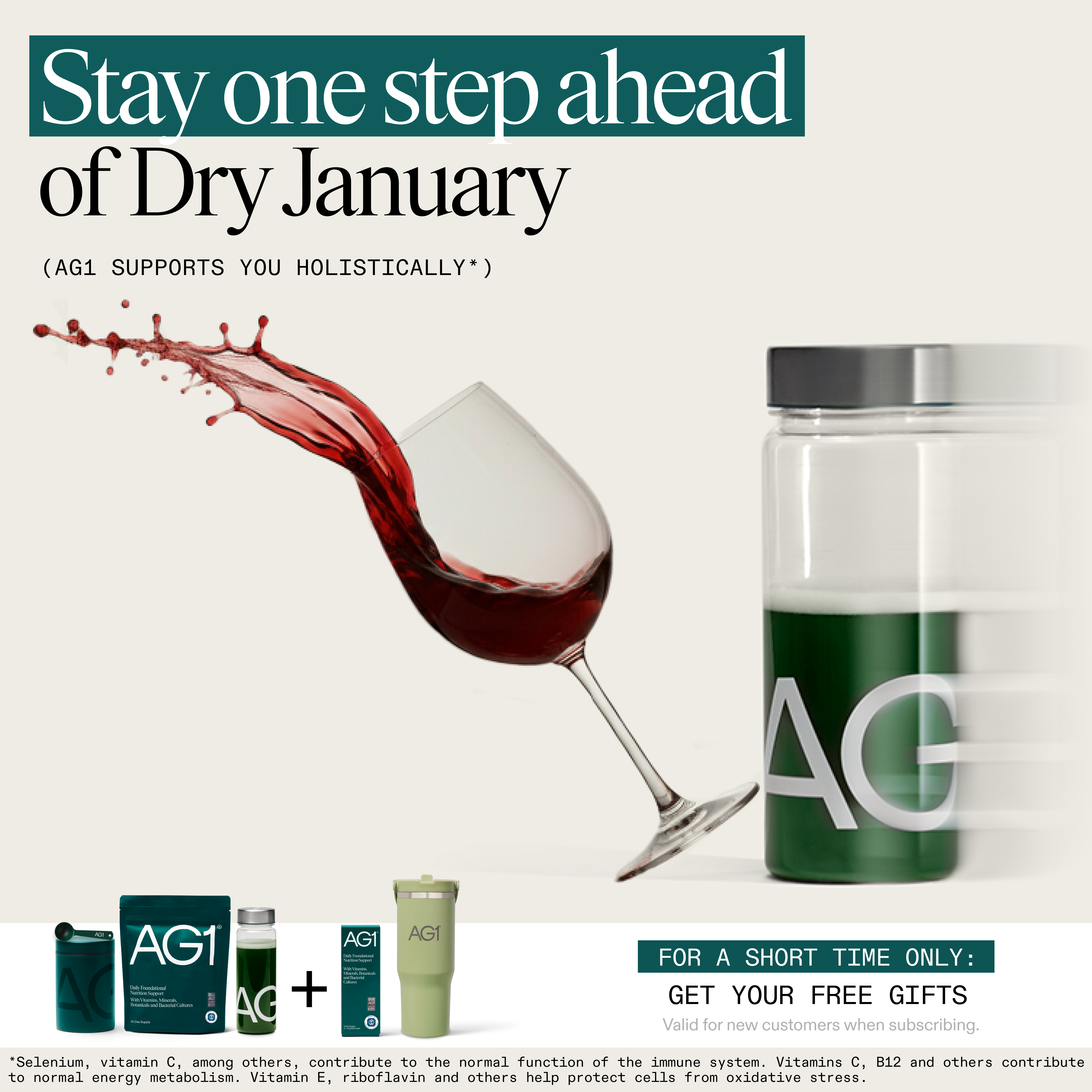 AG1 by Athletic Greens Facebook ad
