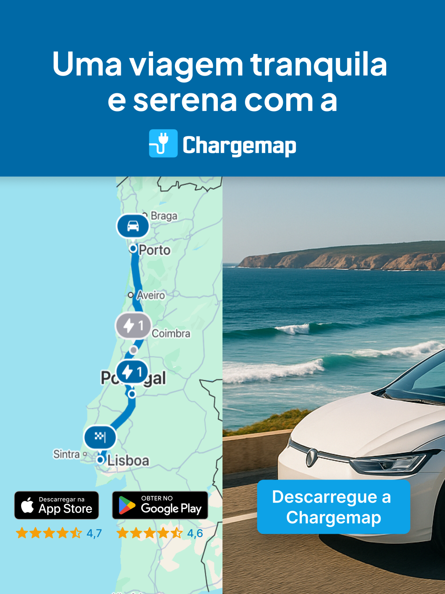 Chargemap Facebook ad