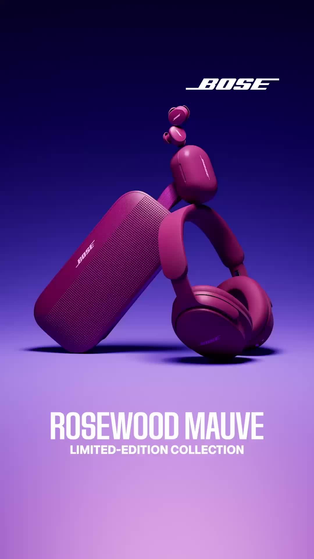 Bose Facebook ad: New QuietComfort Headphones (2nd Gen)
