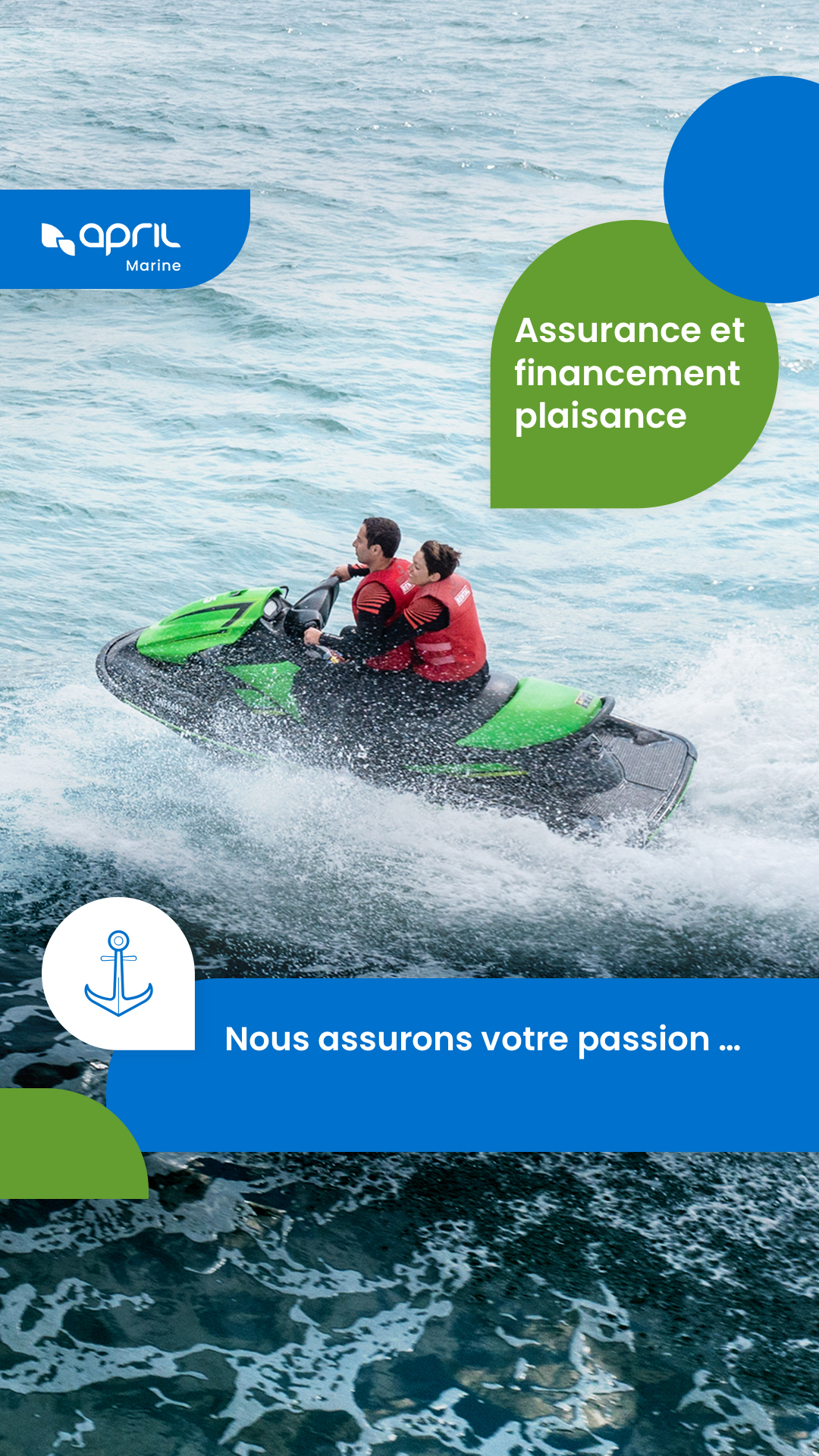 Passion Mer avec APRIL Marine Facebook ad from Mar 14, 2025