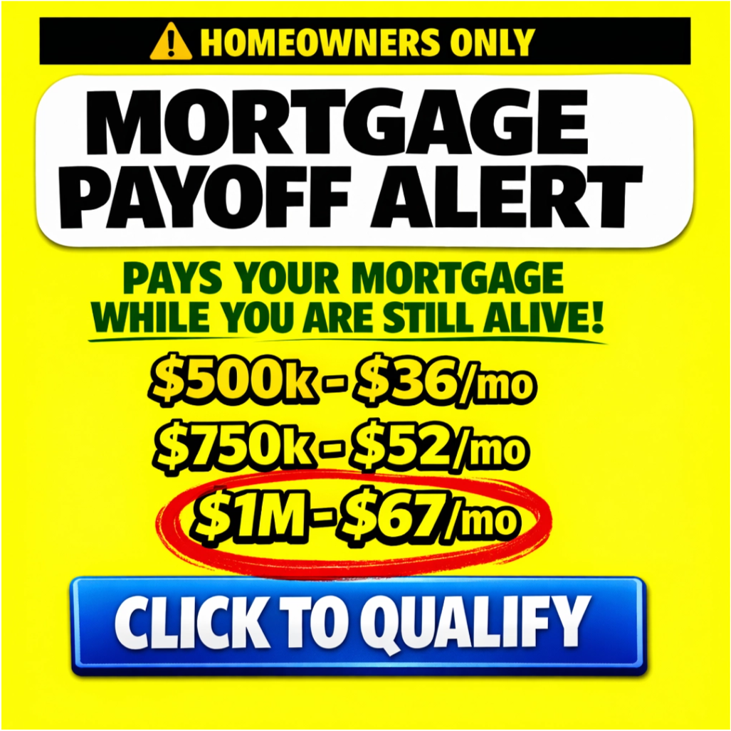 Get Coverage Agency Facebook ad: Mortgage Protection w/ Living Benefits
