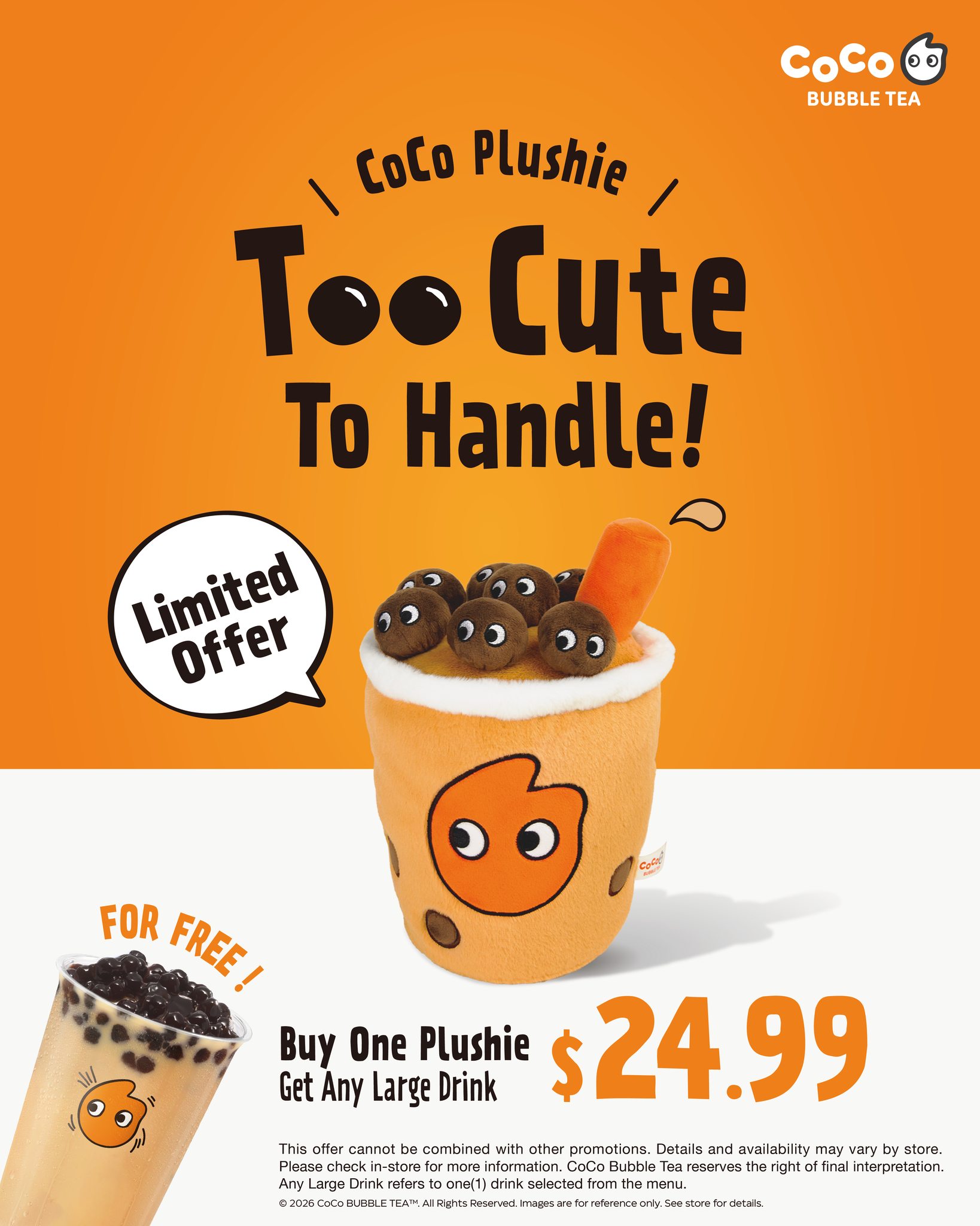 CoCo Fresh Tea & Juice Ontario Facebook ad