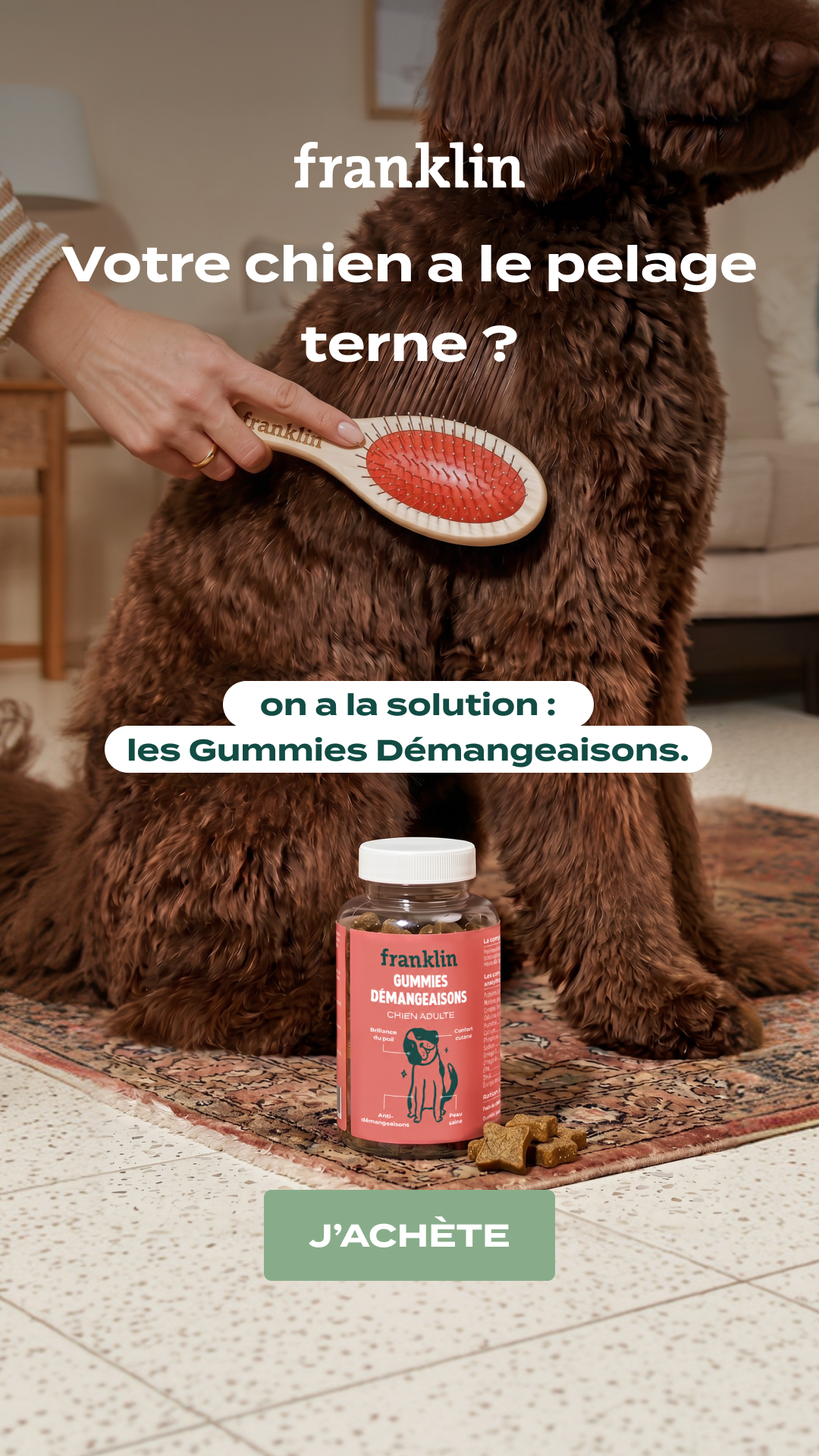 Franklin Pet Food Facebook ad