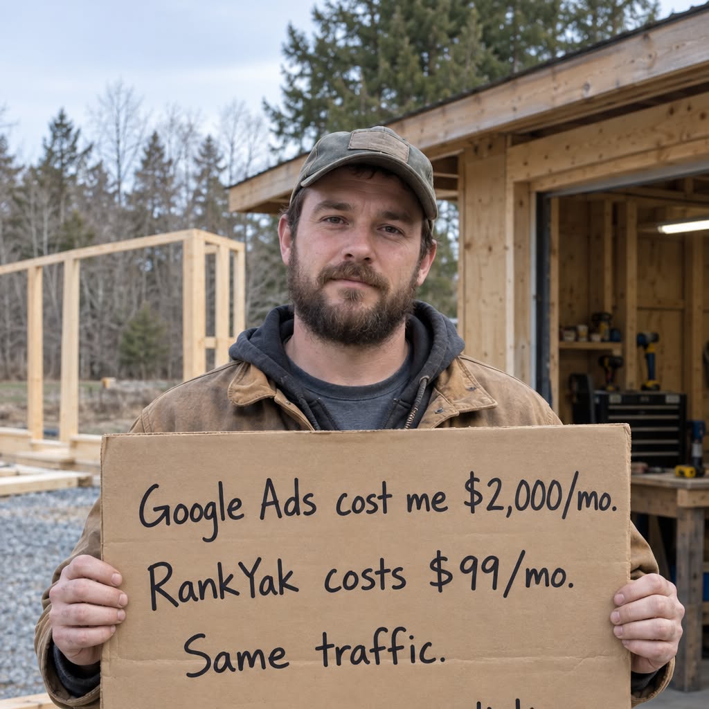 RankYak Facebook ad